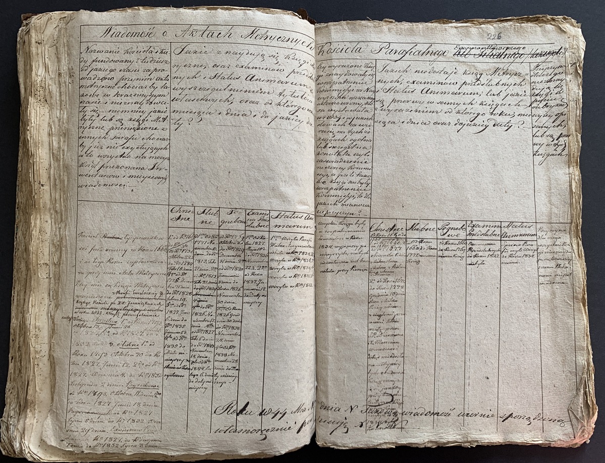 Ініцыятыва MALDZIS набыла рукапісны архіў XIX стагоддзя, які паходзіць з парафіі Гродзеншчыны