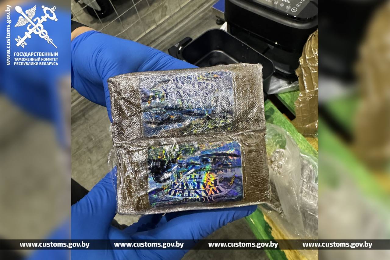 Крупную партию гашиша задержали в Беларуси