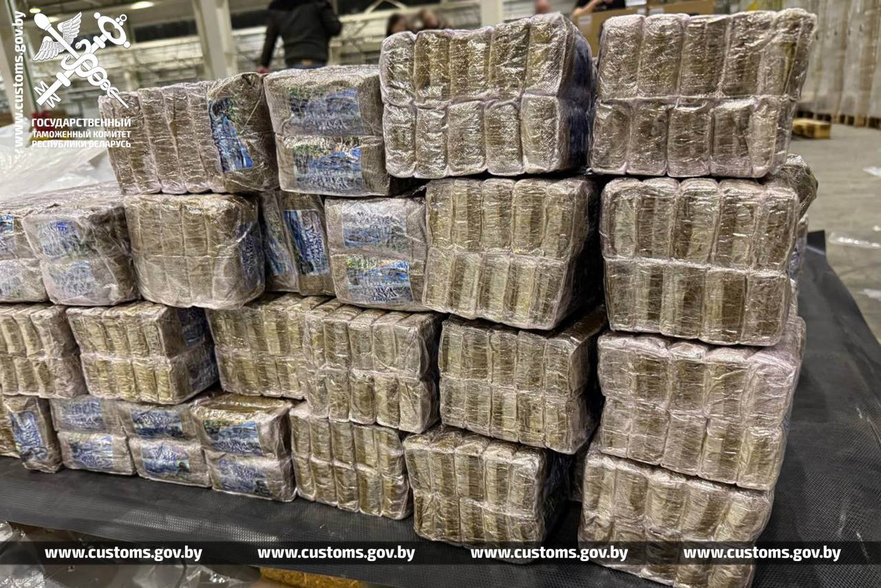 Крупную партию гашиша задержали в Беларуси