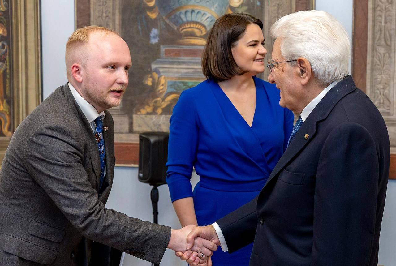 Тихановская на встрече с президентом Италии говорила о поддержке мобильности беларусов