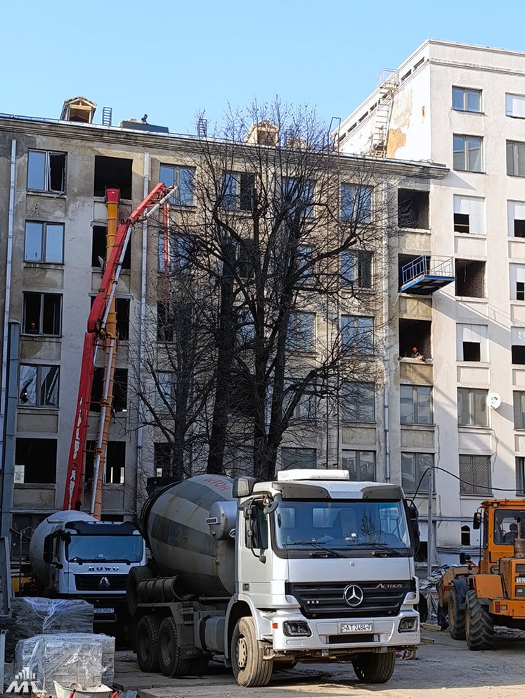 "Минскстрой" рассказал о реконструкции главного корпуса БГУ