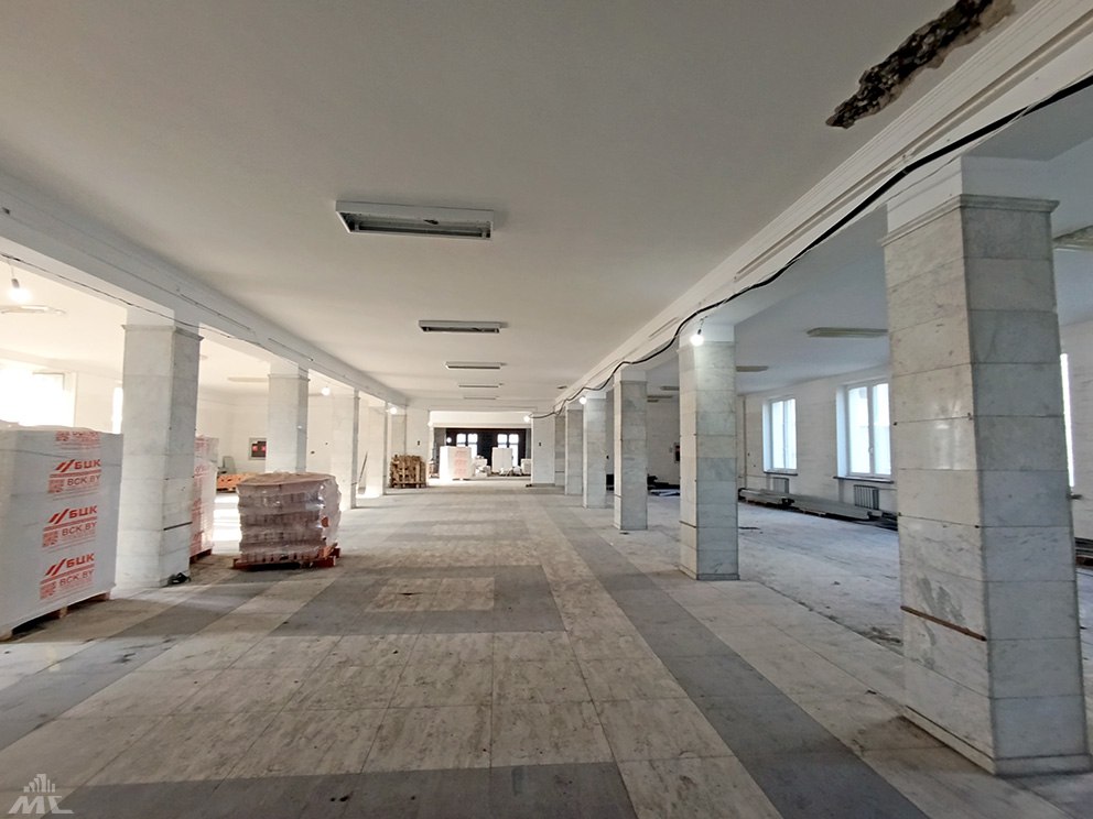 "Минскстрой" рассказал о реконструкции главного корпуса БГУ