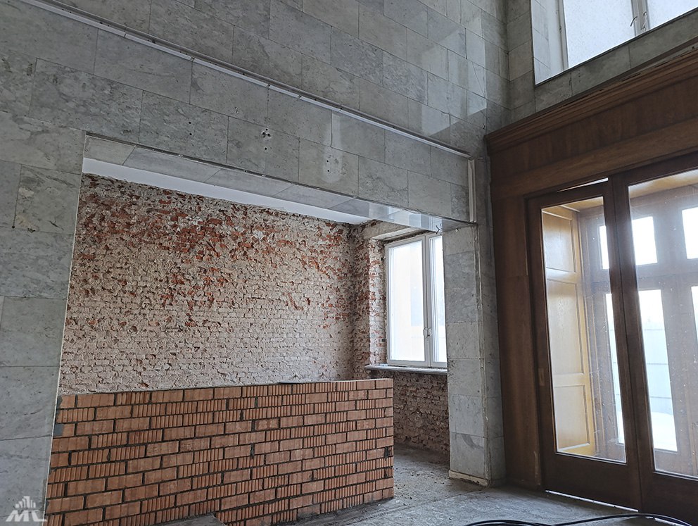 "Минскстрой" рассказал о реконструкции главного корпуса БГУ