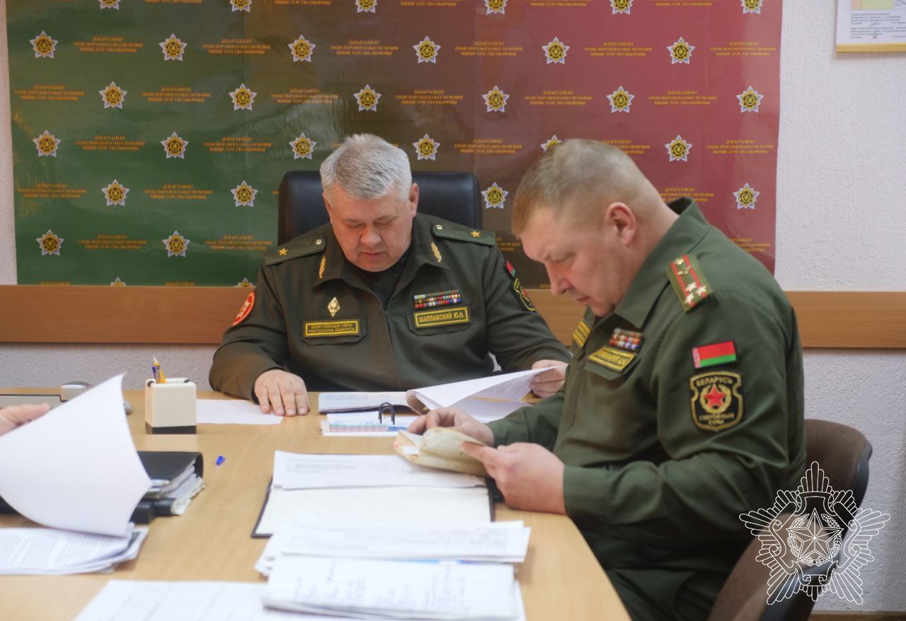 Минобороны Беларуси проводит тренировку по тыловому обеспечению