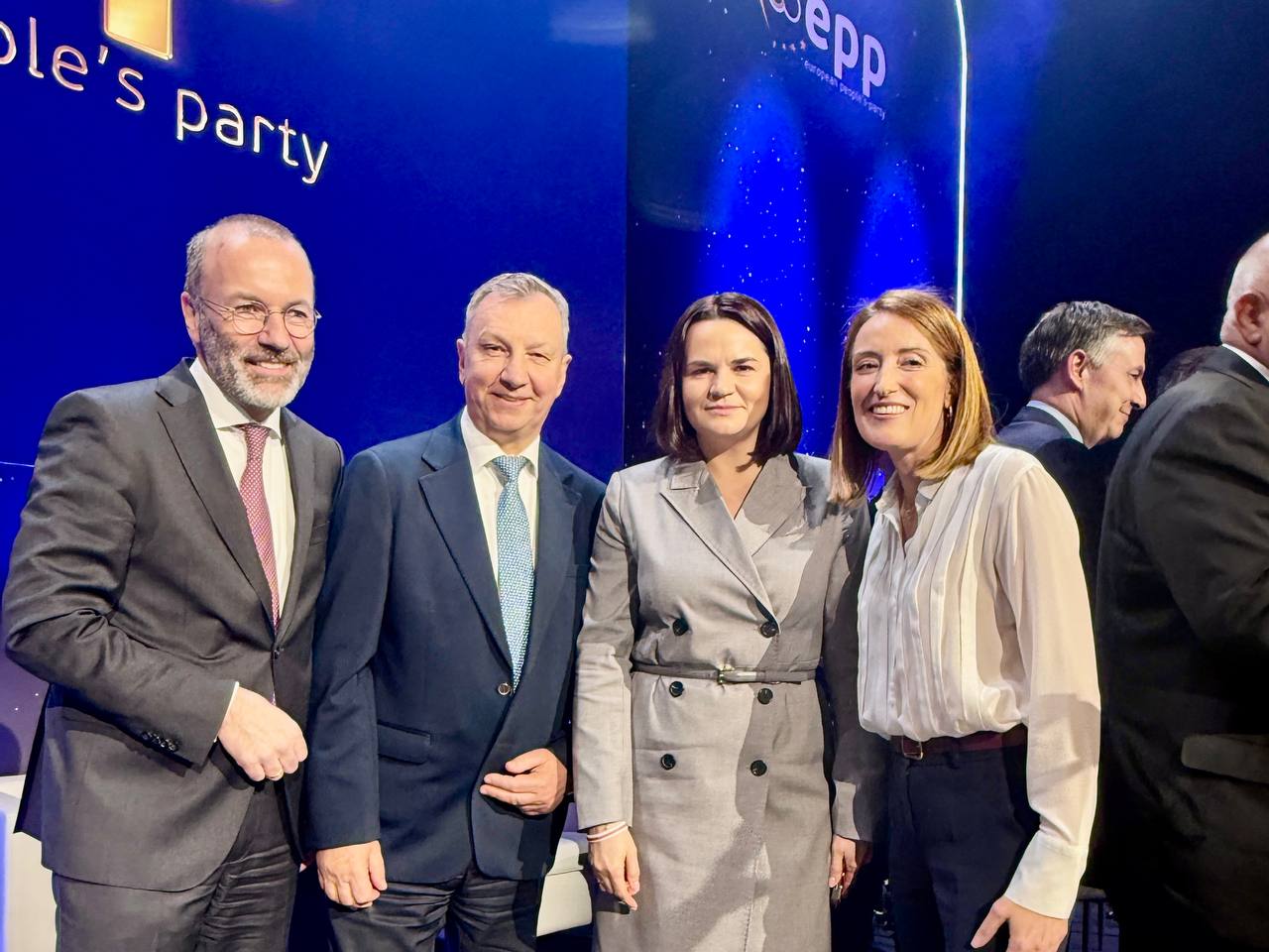 Тихановская на съезде ЕНП: Мы делаем все возможное, чтобы Беларусь оставалась в повестке дня