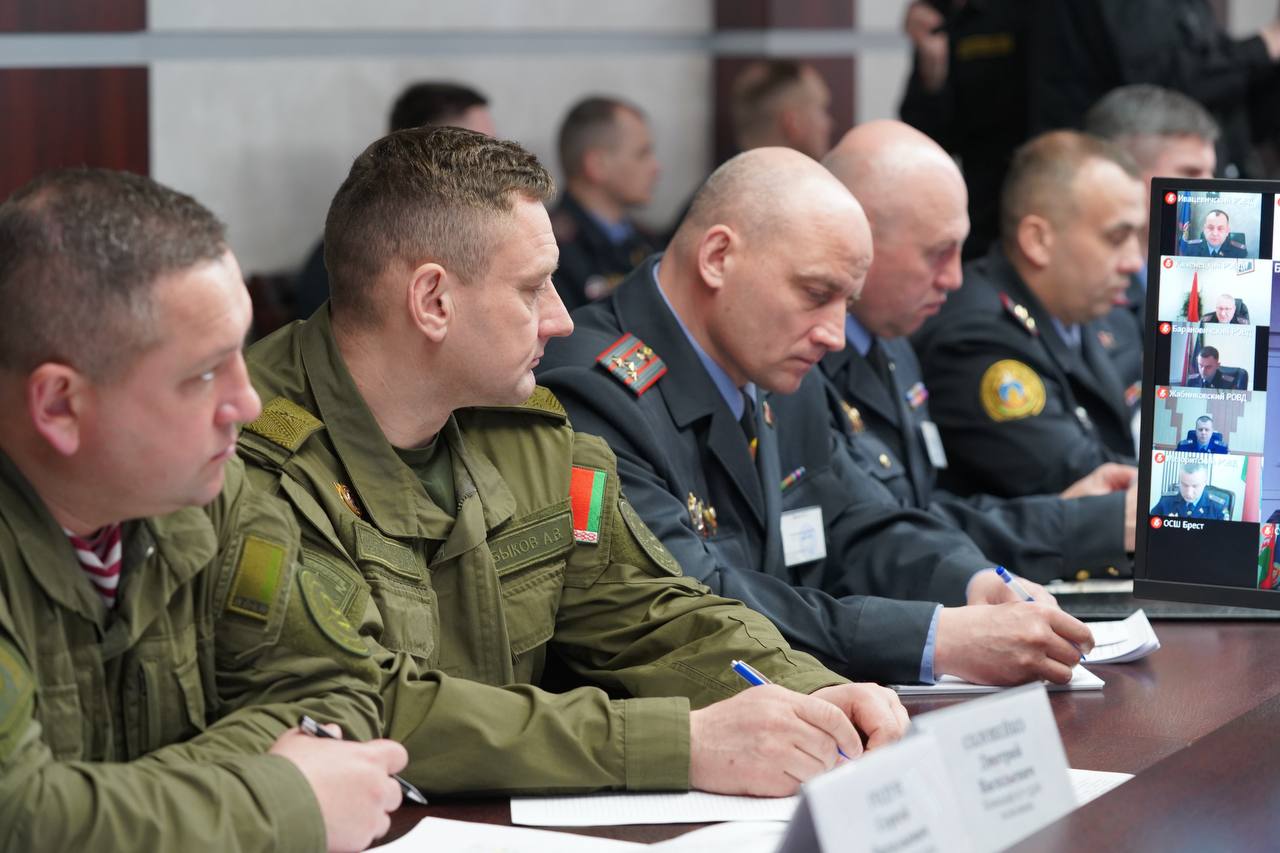 МВД Беларуси проводит командно-штабное учение в Бресте