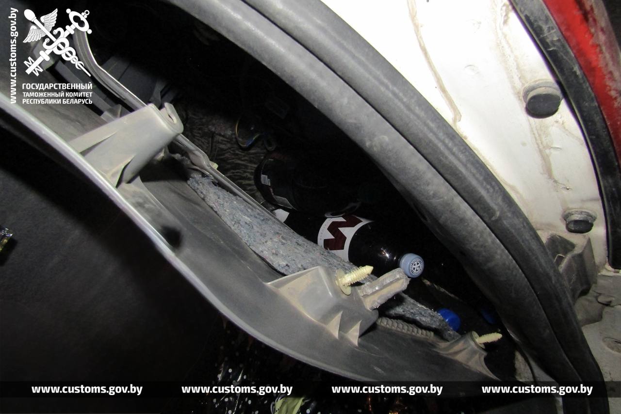 Россиянин лишился автомобиля на беларусской границе из-за 13 литров вина