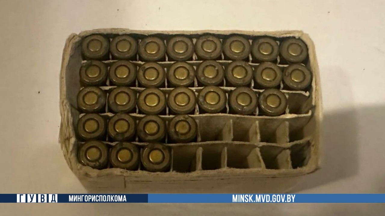 Минчанин нашел револьвер на потолке санузла при ремонте