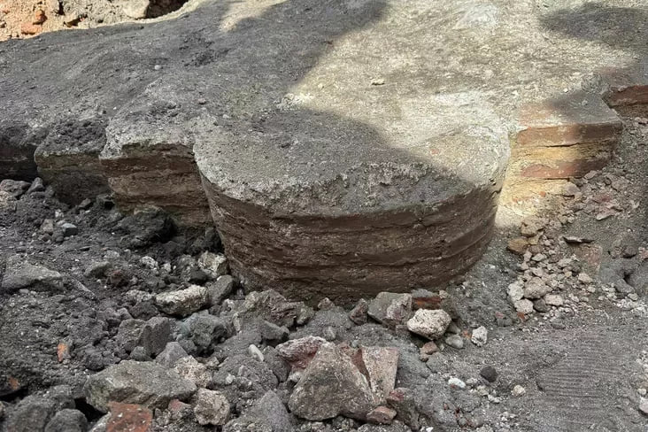 На тэрыторыі Новага замка ў Гродне знайшлі рэшткі царквы, падобнай да Каложскай