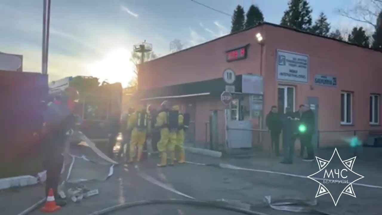 Утечка азотной кислоты произошла в Минске