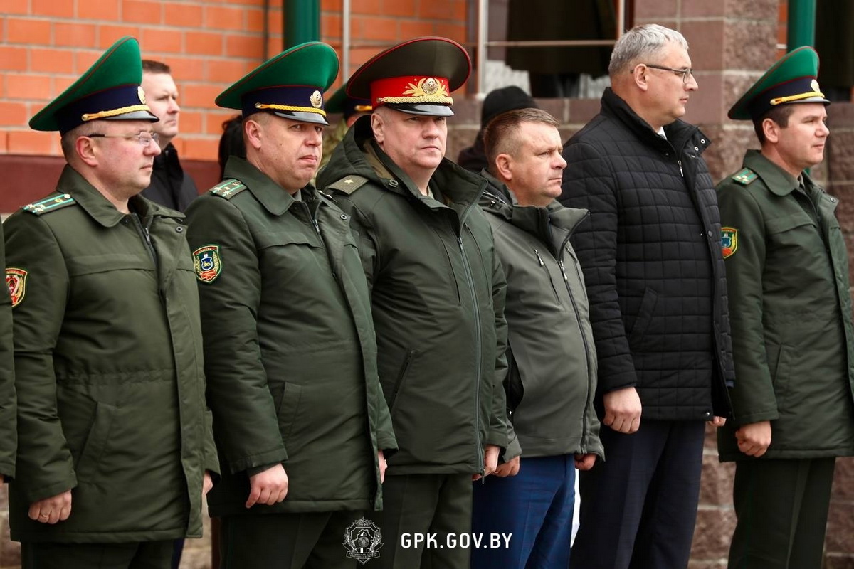 Беларусь открыла новую погранзаставу на границе с Украиной