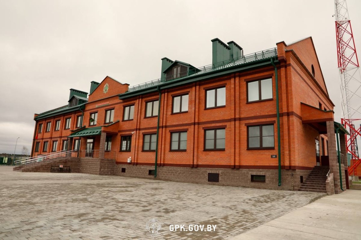 Беларусь открыла новую погранзаставу на границе с Украиной