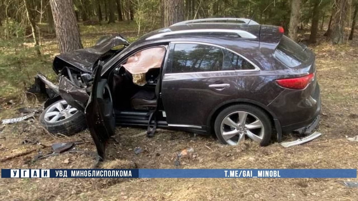 В Пуховичском районе водитель погиб после ДТП, пытаясь избежать столкновения с косулей