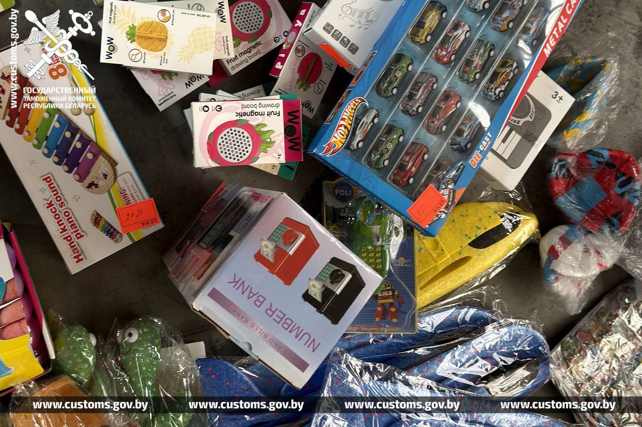 Беларусские таможенники пресекли ввоз товаров на 550 тысяч рублей из России