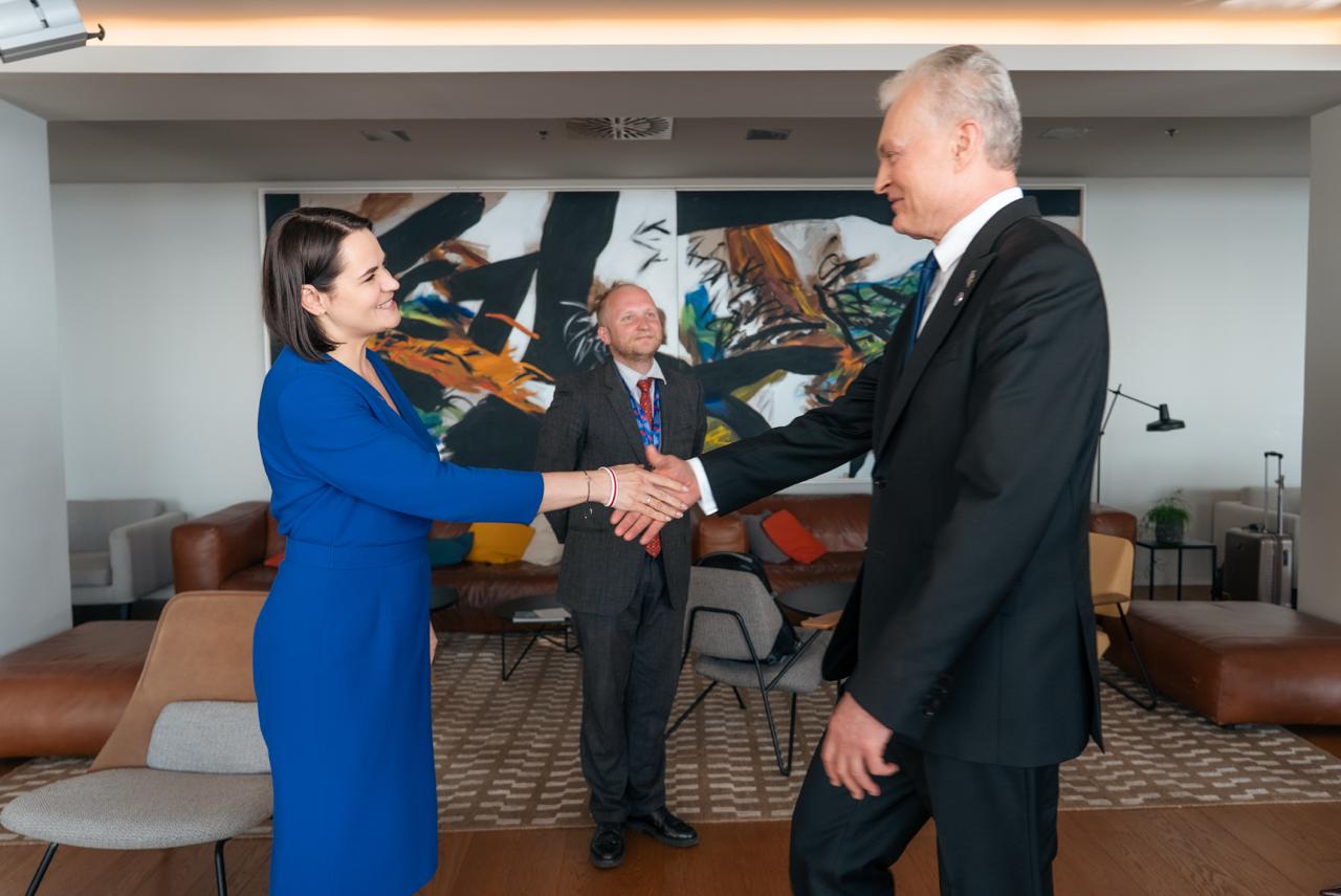 Тихановская и Науседа обсудили ЕГУ и освобождение политзаключенных