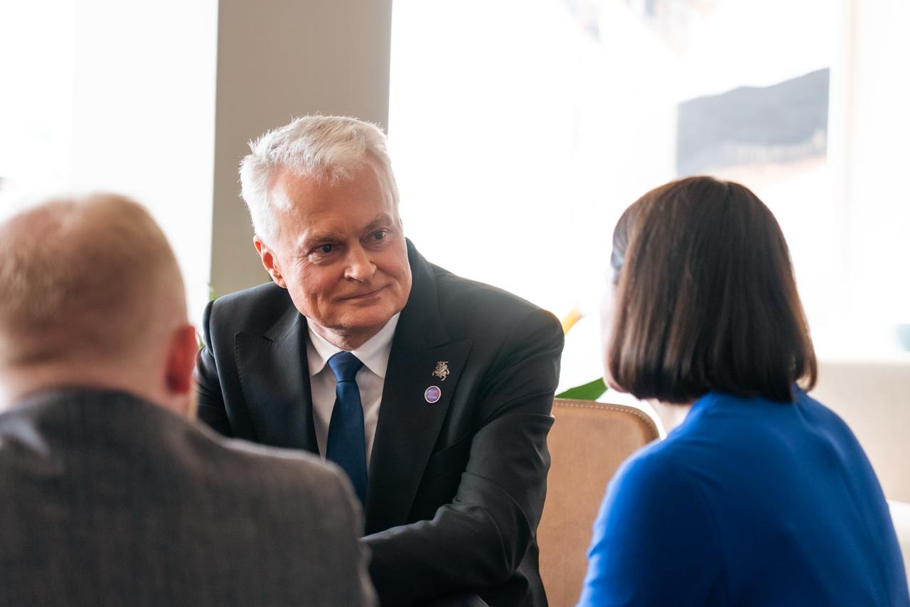 Тихановская и Науседа обсудили ЕГУ и освобождение политзаключенных