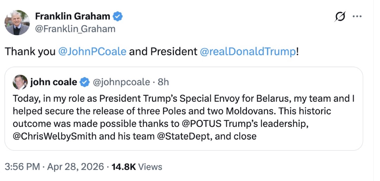 Джон Коул может приехать на протестантский фестиваль в Минске в мае — «Наша Нiва»