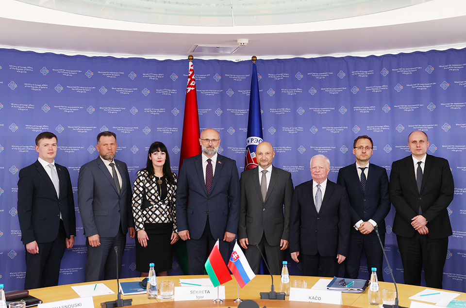 Belarus and Slovakia Hold Political Consultations