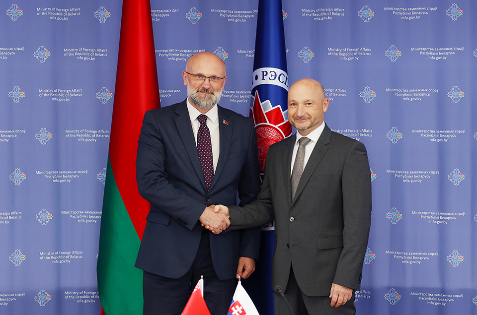 Belarus and Slovakia Hold Political Consultations