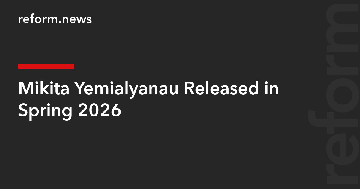 Mikita Yemialyanau Released in Spring 2026