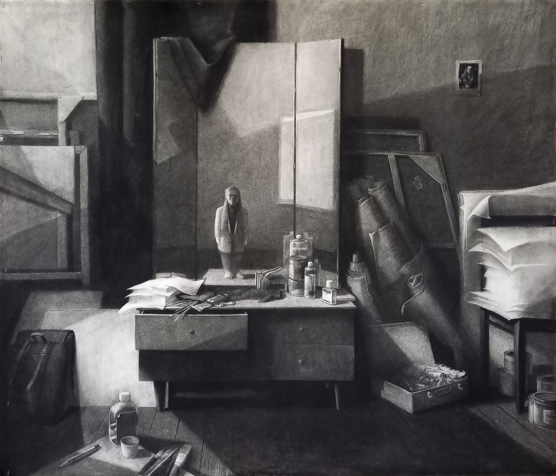 Painting About a Digital Consumer Society Wins Grand Prix at Art-Minsk Festival