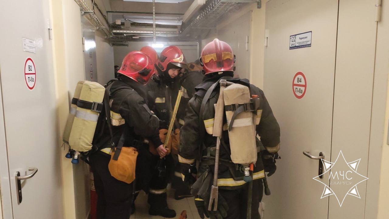Задымление произошло на станции метро "Площадь Богушевича" в Минске