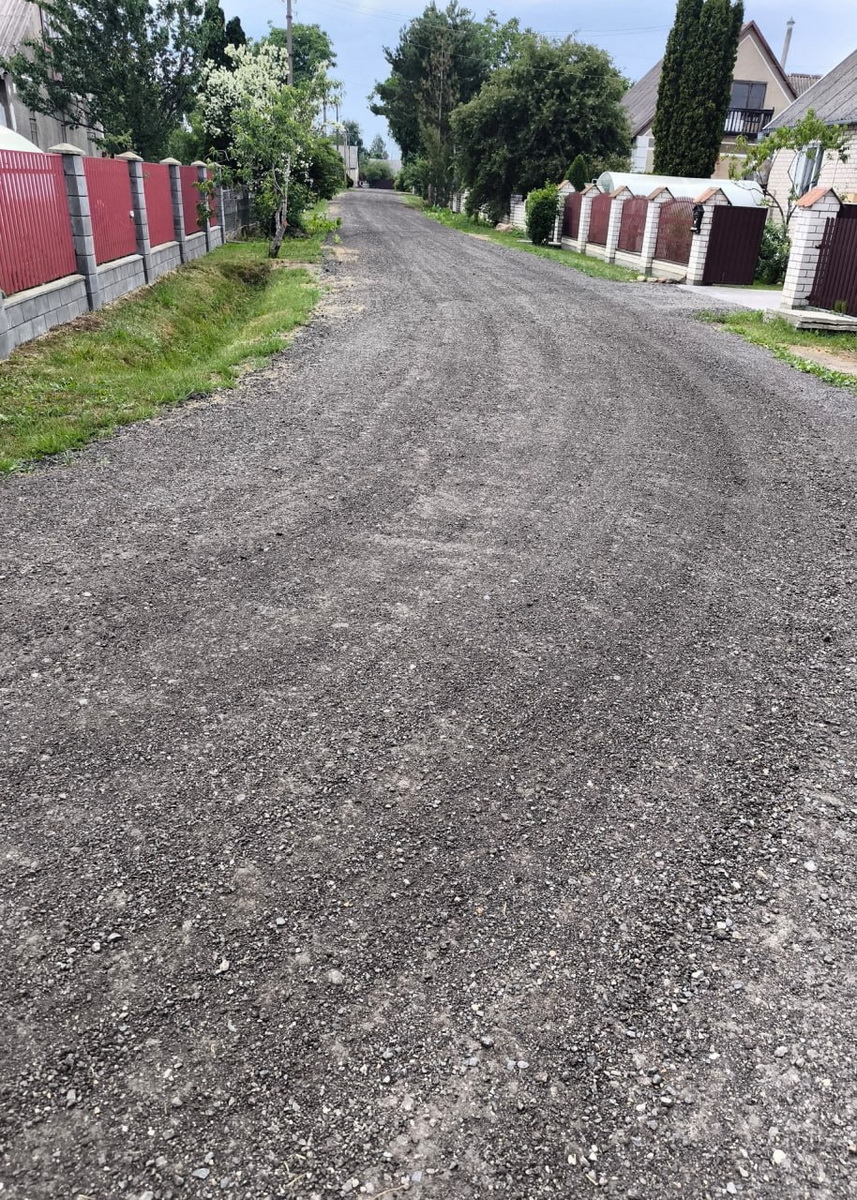 Gravel Street in Kobryn Listed as Paved