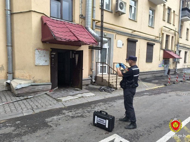 СК начал проверку по факту пожара в центре Минска