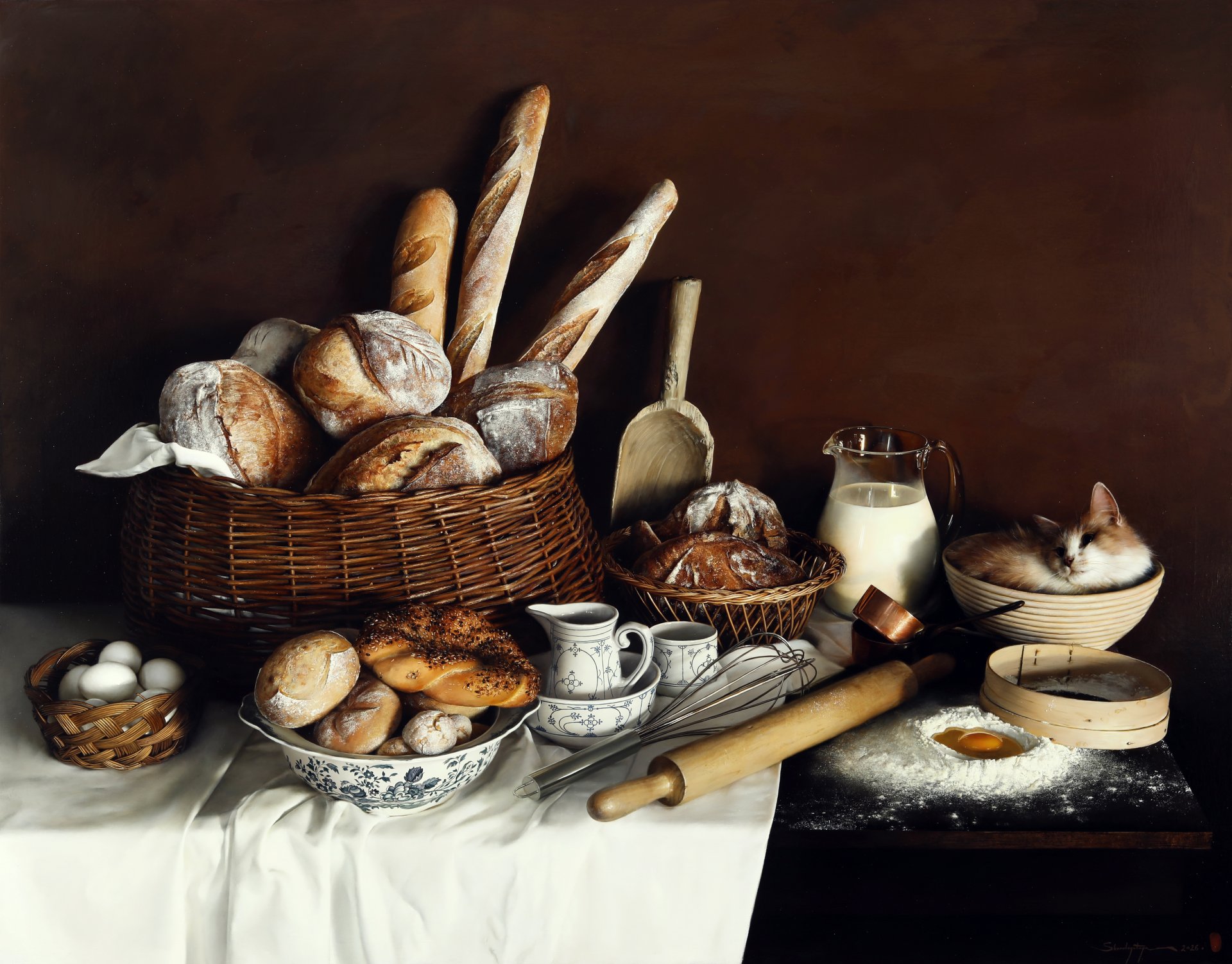 Painting About a Digital Consumer Society Wins Grand Prix at Art-Minsk Festival