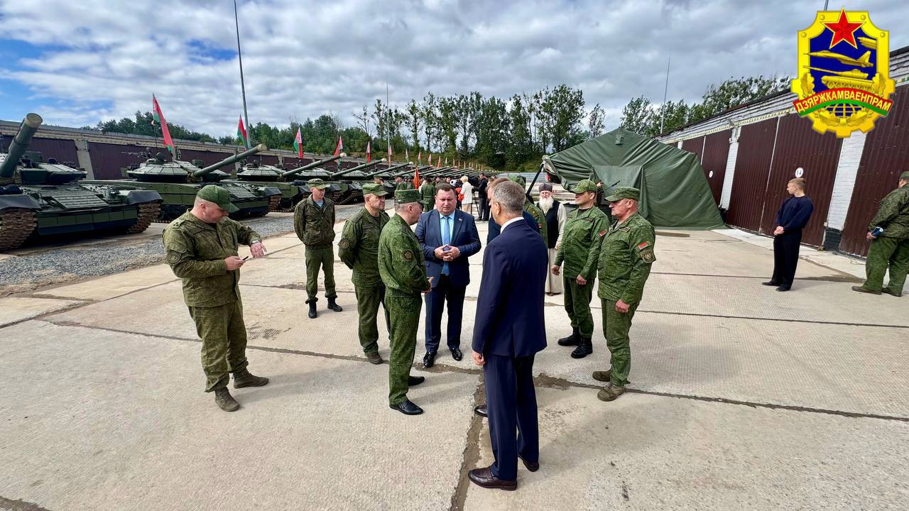 Беларусская армия получила первый батальон модернизированных танков Т-72БМ2