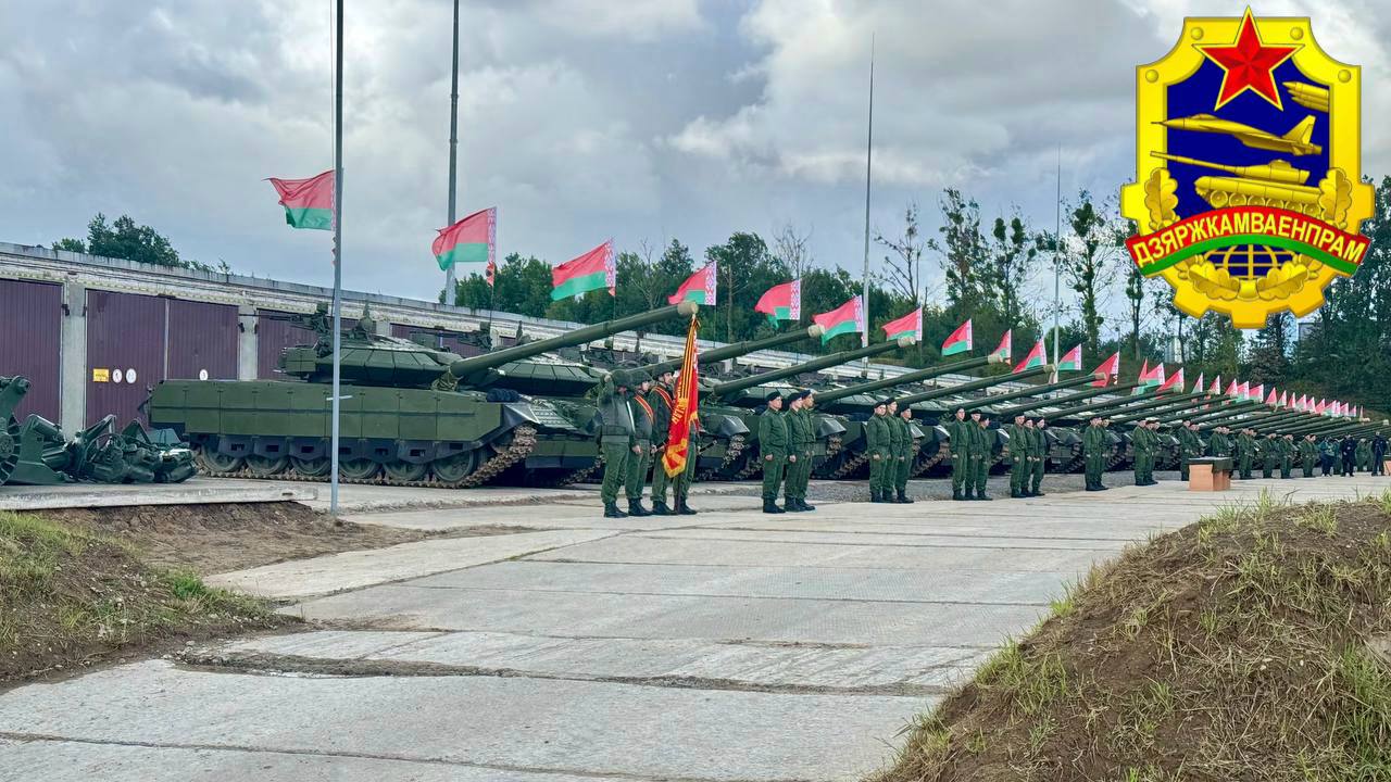 Беларусская армия получила первый батальон модернизированных танков Т-72БМ2