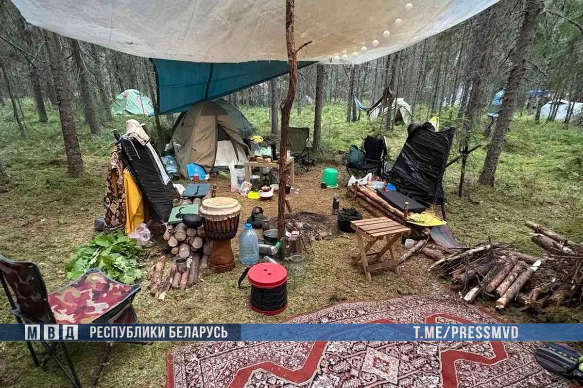 МВД подтвердило рейд на палаточный лагерь под Россонами