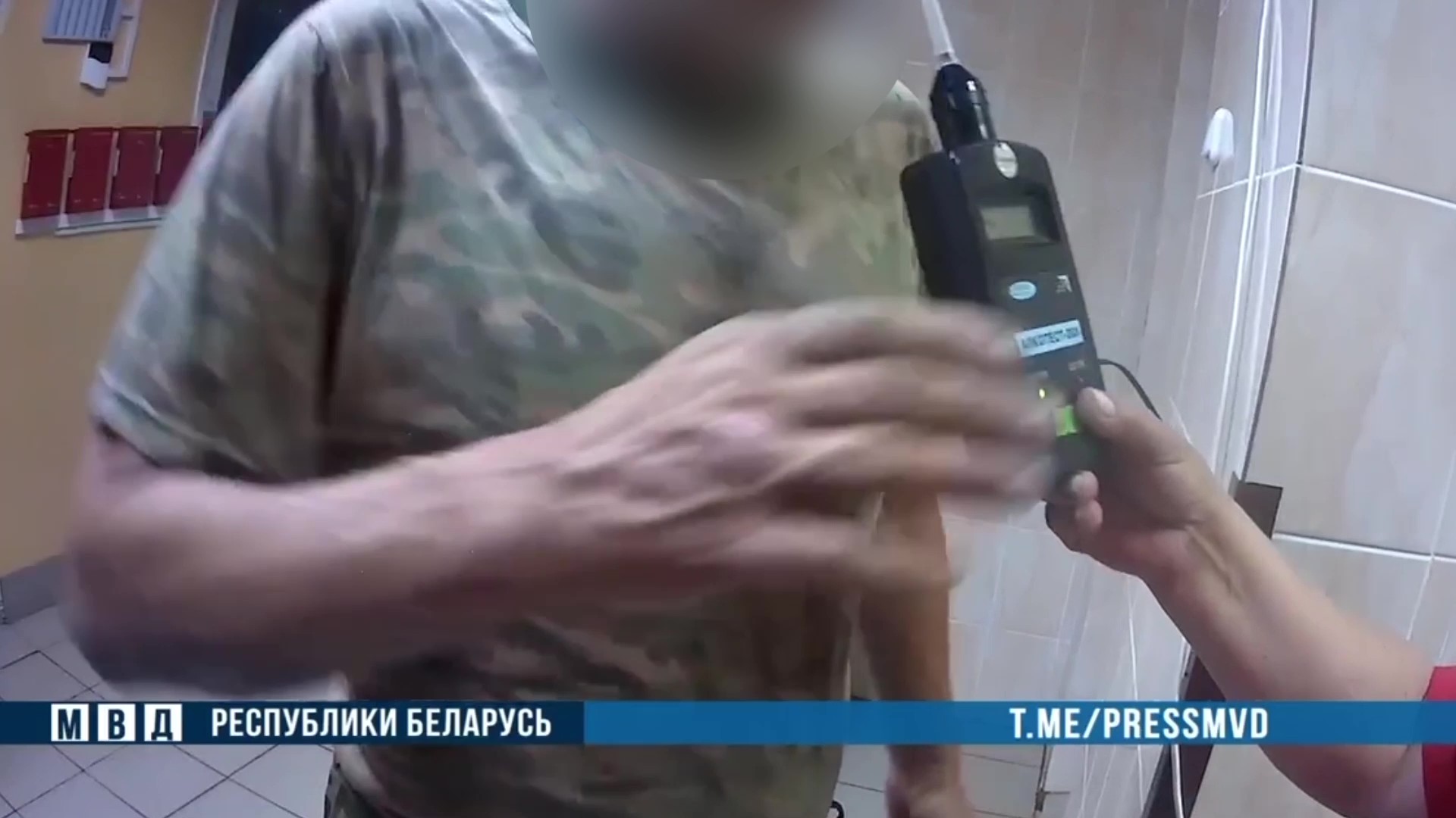 Милиция останавливала водителя со стрельбой в Ушачском районе
