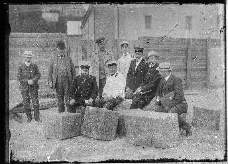 Знайшліся цікавыя фотаздымкі з будаўніцтва Старога моста ў Гродне