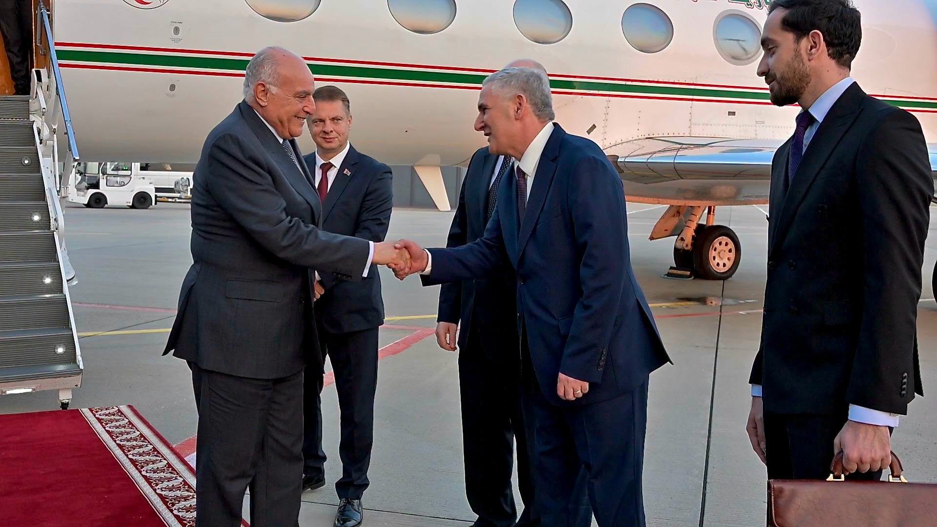 Да Лукашэнкі прыляцеў кіраўнік МЗС Алжыра