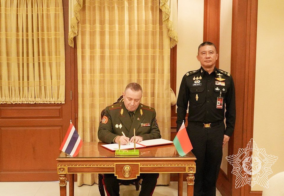 Минобороны Беларуси определяет направления сотрудничества с Таиландом