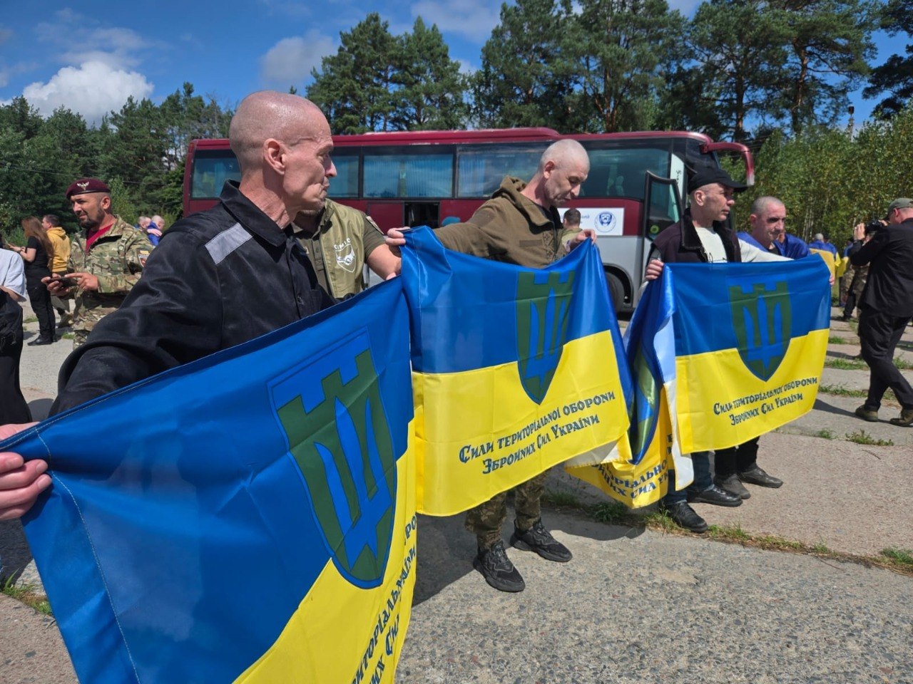 Украина и Россия провели обмен пленными 103 на 103