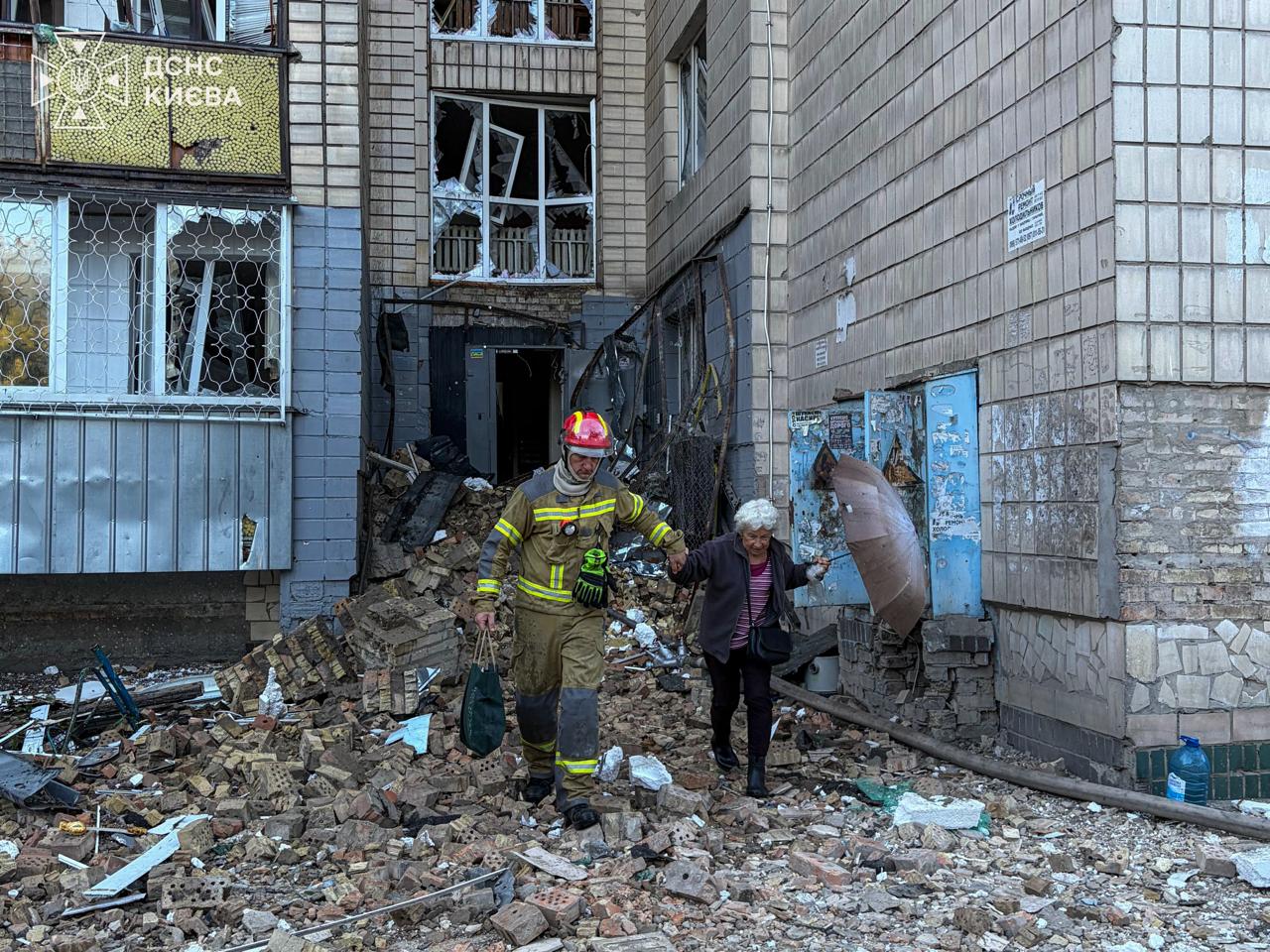 Расія ўначы атакавала Кіеў і вобласць. Ёсць загінулыя