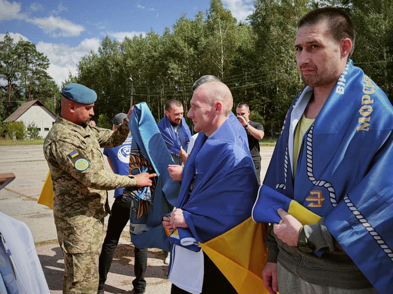 Украина вернула через Беларусь 10 военнопленных