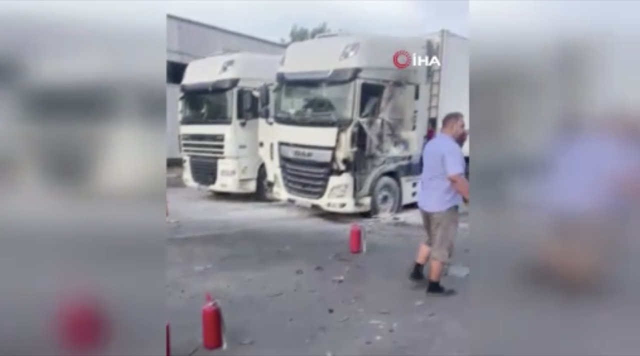 Появилось видео последствий удара дрона на российско-беларусской границе