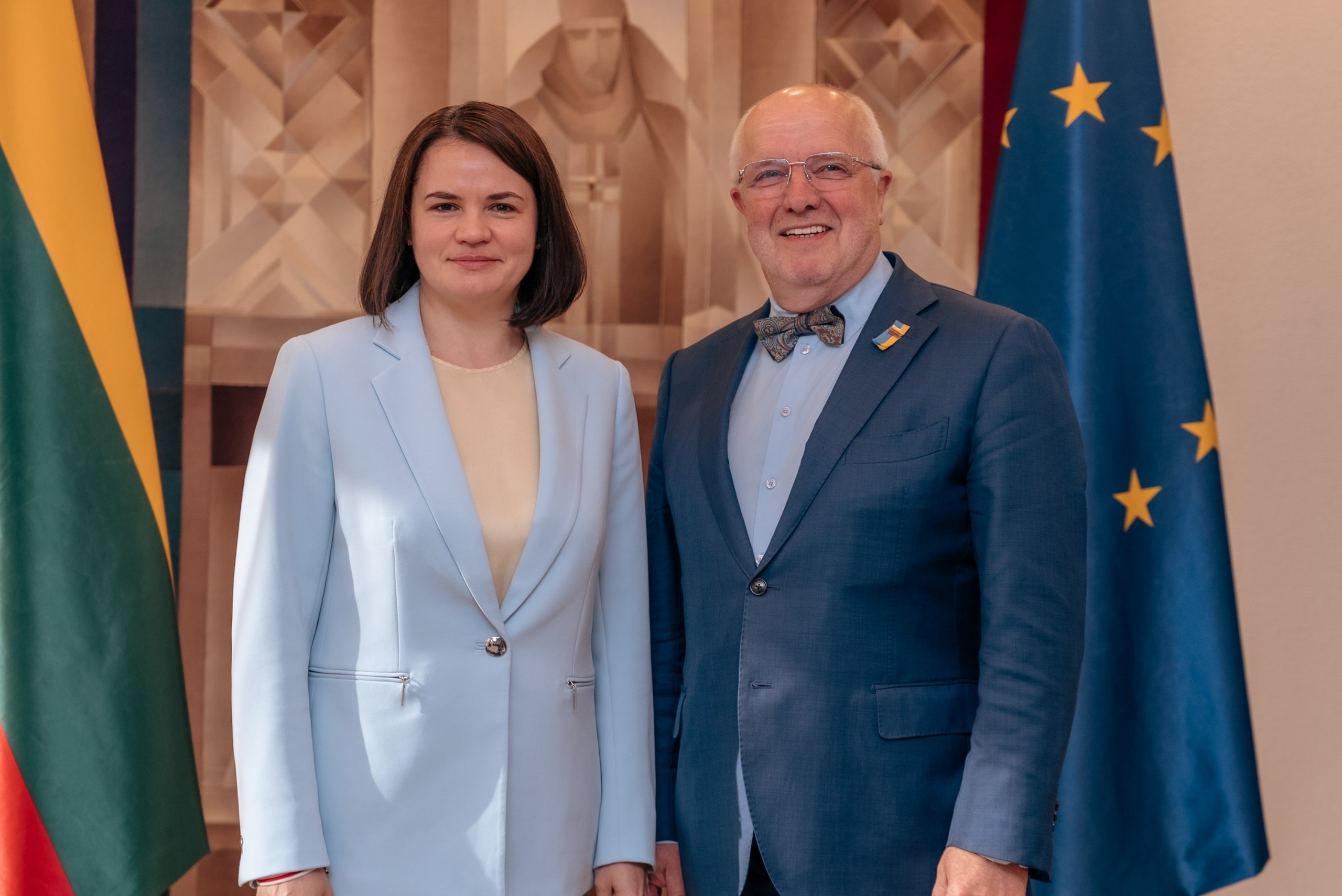 Questions of Belarusians in Lithuania and Preparations for the Release of Political Prisoners. Tsikhanouskaya Meets Lithuanian Seimas Speaker