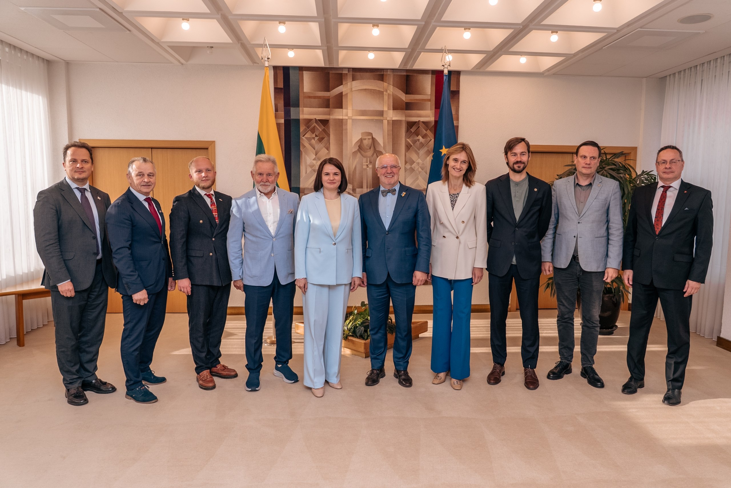 Questions of Belarusians in Lithuania and Preparations for the Release of Political Prisoners. Tsikhanouskaya Meets Lithuanian Seimas Speaker