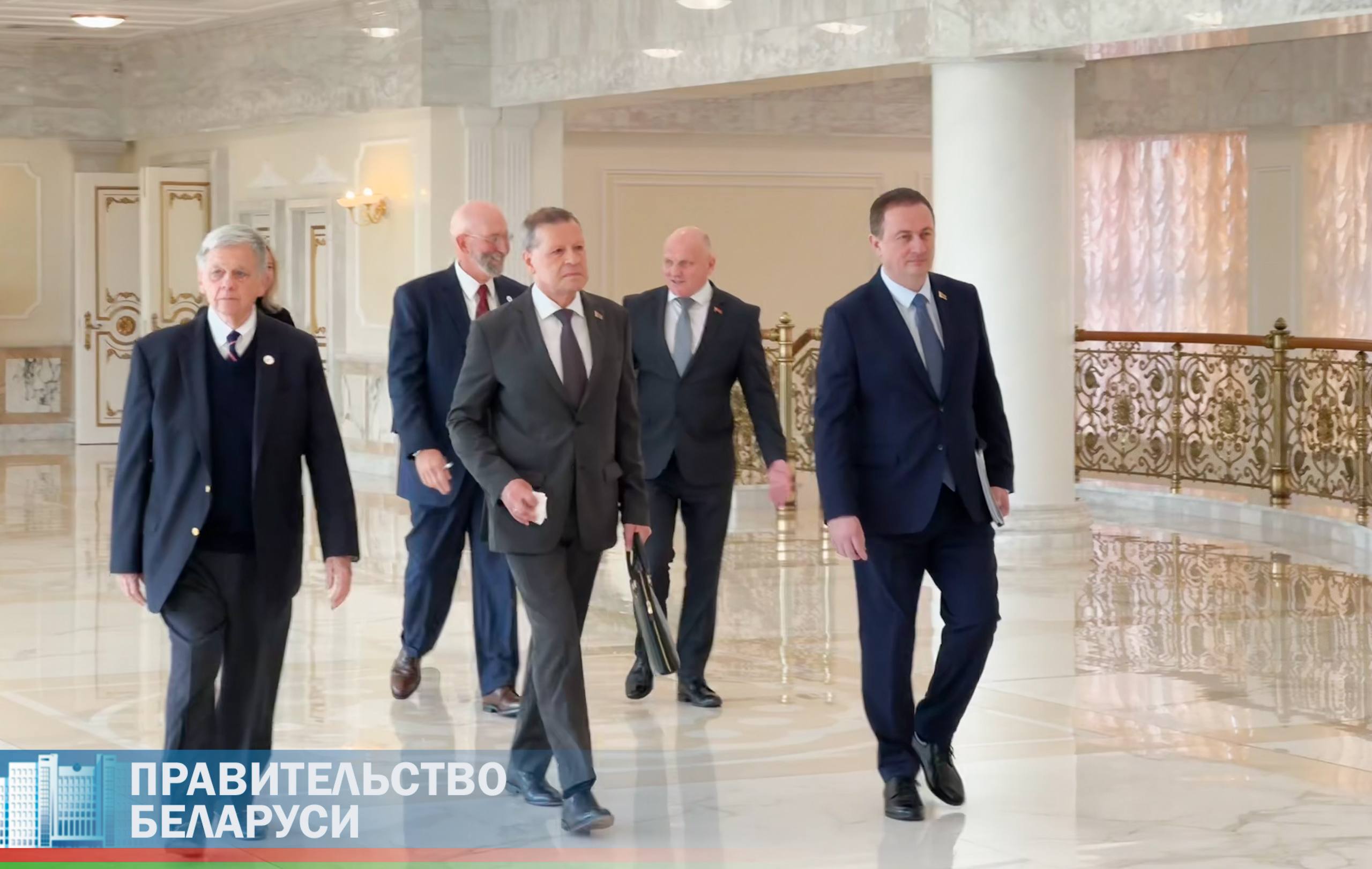 Coale Arrives at Lukashenka’s Palace